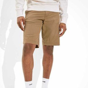 American Eagle Extreme Flex Khaki shorts longer length size 36